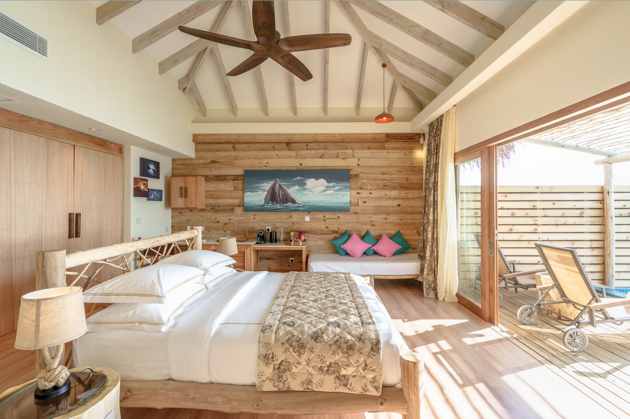 Lagoon suite with pool